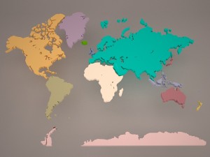 earth planet Model 3D
