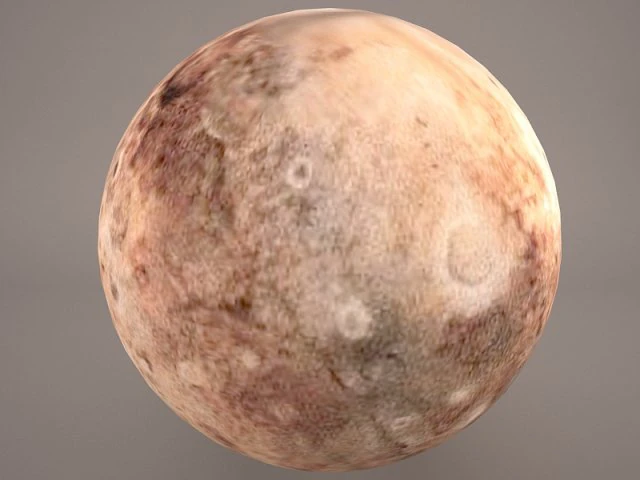 pluton 3D Model .c4d .max .obj .3ds .fbx .stl .blend 