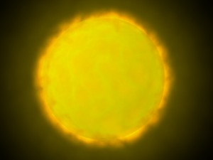 realistic sun 3D Model