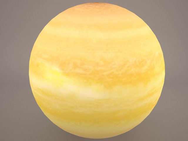 saturn Model 3D .c4d .max .obj .3ds .fbx .stl .blend 