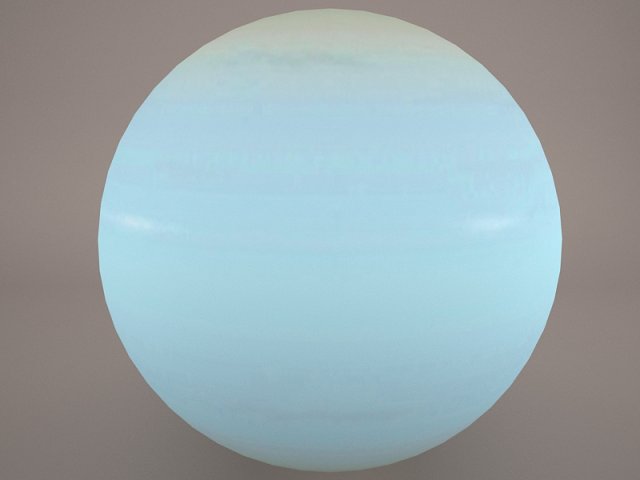 uranus Modello 3D .c4d .max .obj .3ds .fbx .stl .blend 