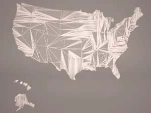 america 3D Model