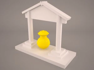 надгробие 1 3D Модель