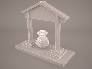 headstone 1 3D Модель