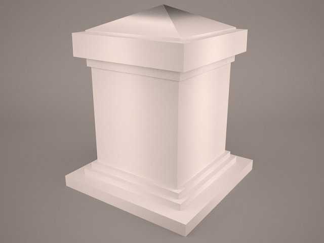 headstone 4 Model 3D .c4d .max .obj .3ds .fbx .stl .blend 