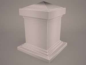 headstone 4 Model 3D