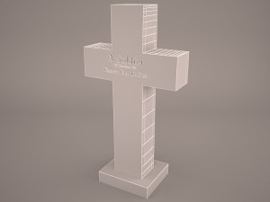 headstone 6 Modello 3D