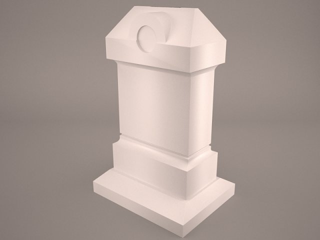headstone 9 Modelo 3D .c4d .max .obj .3ds .fbx .stl .blend 