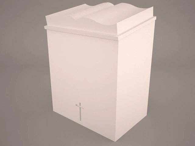 headstone 12 3D Model .c4d .max .obj .3ds .fbx .stl .blend 