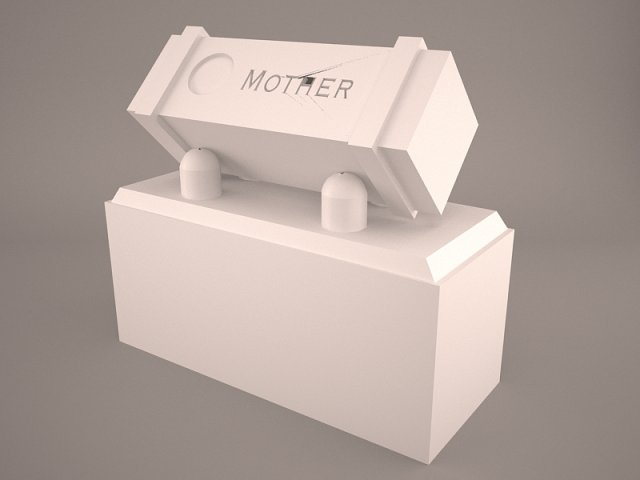 headstone 14 3D 모델 .c4d .max .obj .3ds .fbx .stl .blend 