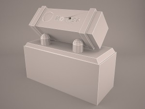 headstone 14 3D 모델