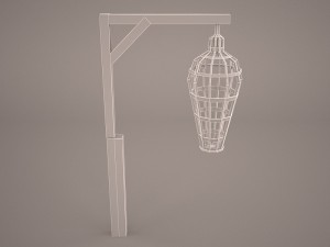 human cage Modello 3D