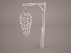 human cage Modello 3D