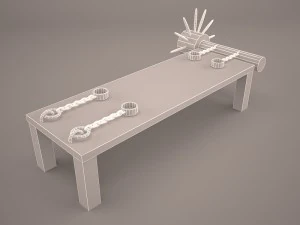 torture rack 3D Model