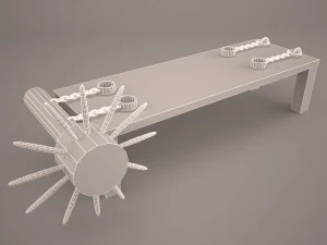 torture rack 3D Model