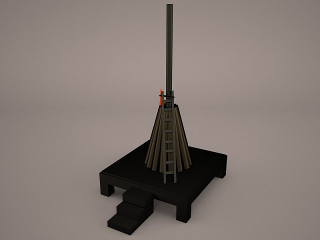 the stake 3D Model .c4d .max .obj .3ds .fbx .stl .blend 