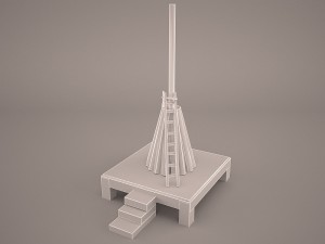 the stake 3D Model
