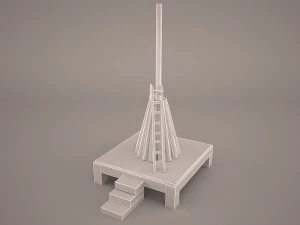 the stake 3D Model