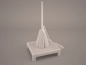 the stake 3D Model