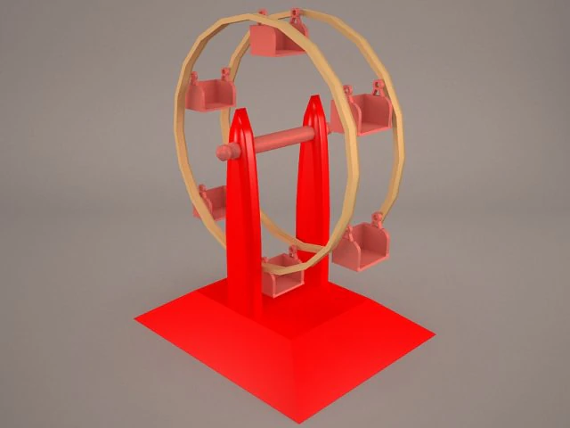 london eye 3D Model .c4d .max .obj .3ds .fbx .stl .blend 