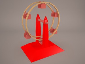 london eye 3D-Modell