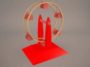 london eye 3D Model