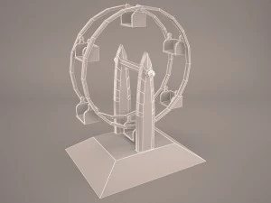 london eye 3D Model