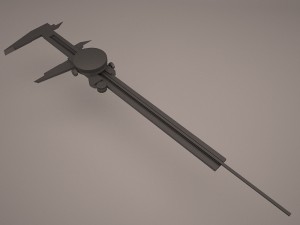 vernier caliper Modèle 3D