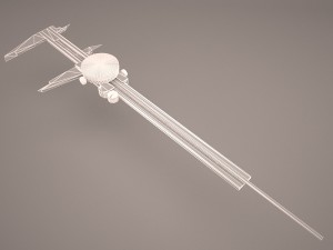 vernier caliper 3D Model