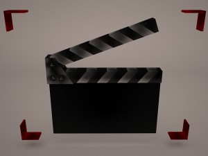 clapperboard Modèle 3D