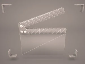 clapperboard 3D Model