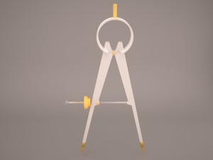 drafting compass Modèle 3D