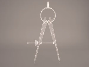 drafting compass 3D Model