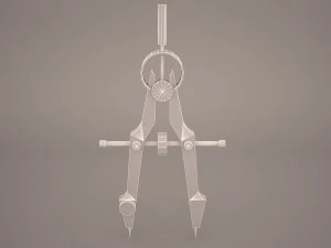 drafting compass 3D Model