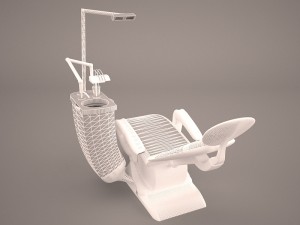 dental chair Modelo 3D