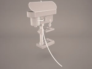 industrial drill press 3D Model