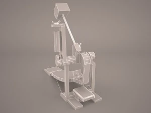 bass drum pedal 3D Model