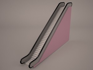 escalator 3D Model