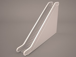 escalator Modelo 3D