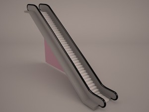 escalator Modelo 3D