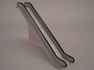 escalator 3D Model