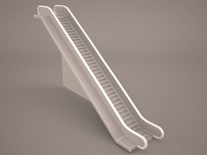escalator Modelo 3D