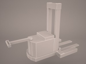 forklift 3D मॉडल