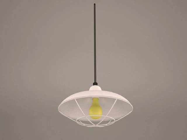hanging lamp 3D Model .c4d .max .obj .3ds .fbx .stl .blend 
