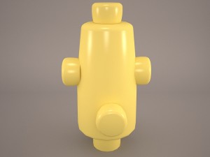 fire hydrant 1 Modelo 3D