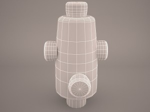 fire hydrant 1 3D Модель