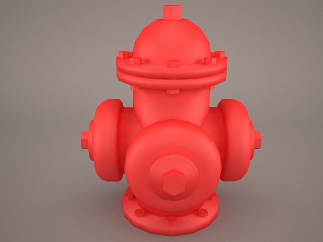 fire hydrant 2 Modelo 3D .c4d .max .obj .3ds .fbx .stl .blend 