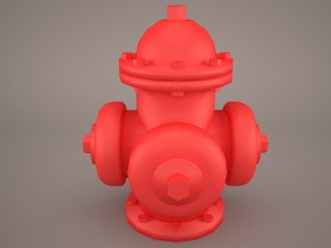 fire hydrant 2 Modelo 3D