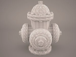 fire hydrant 2 3D Model