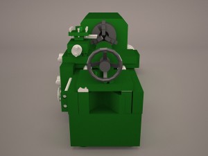 desktop lathe bm 180v 3D मॉडल